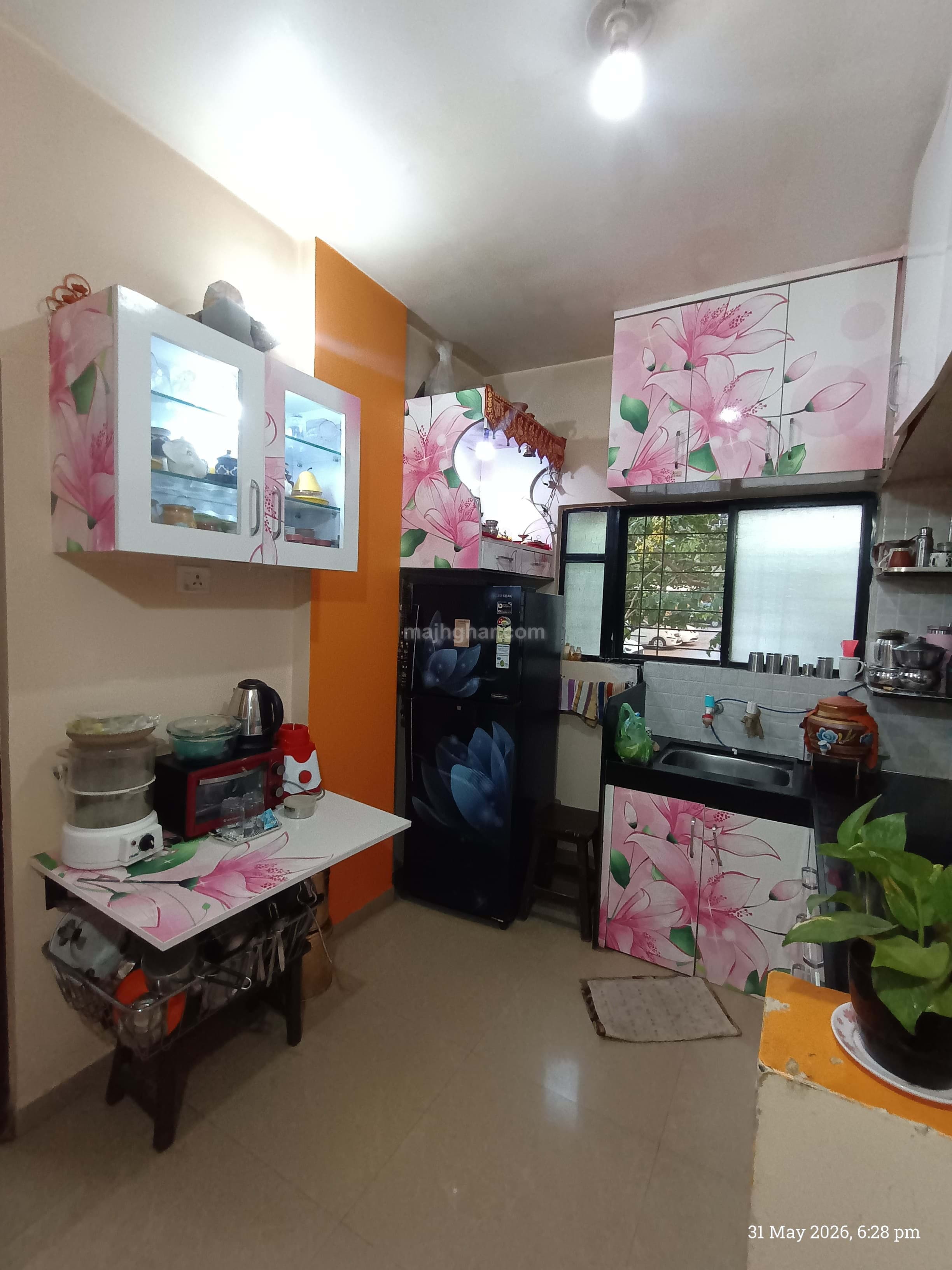 1 Bhk semi furnished Terrace Flat in dighi