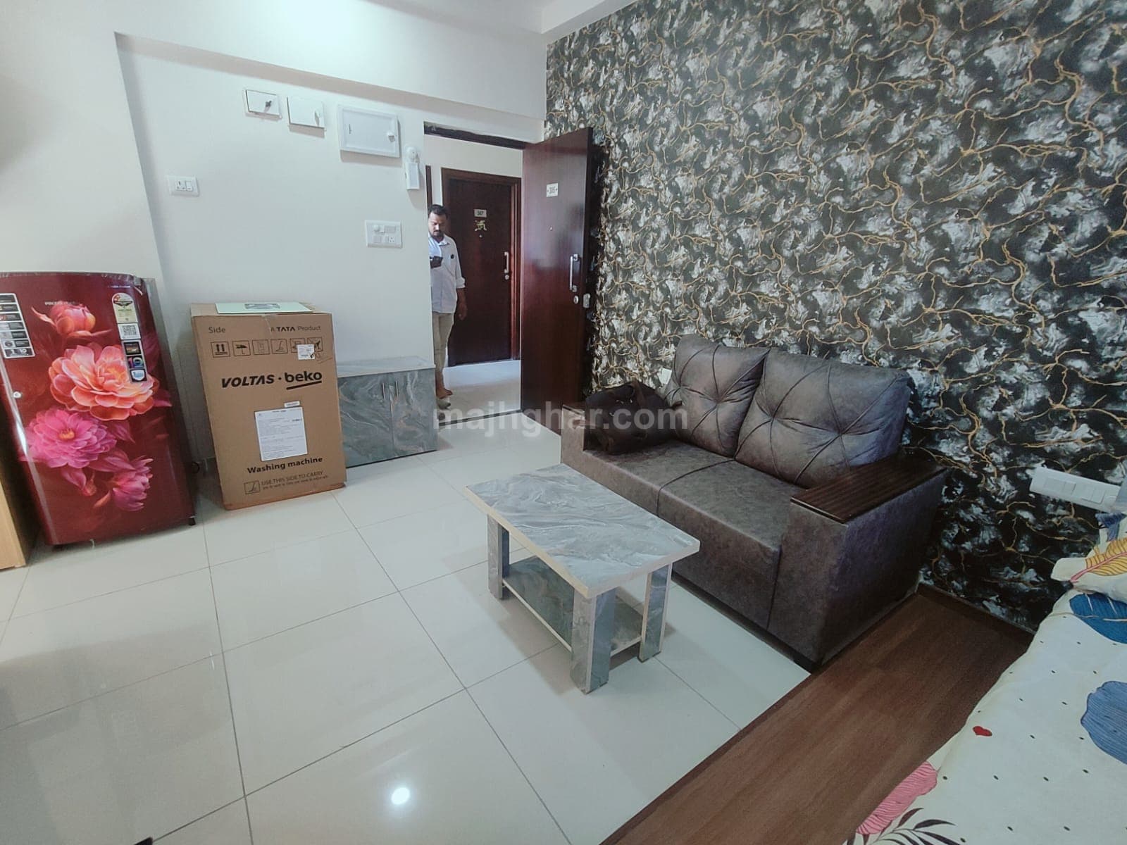 Fully furnished studio apartment purvankara silversand kharadi