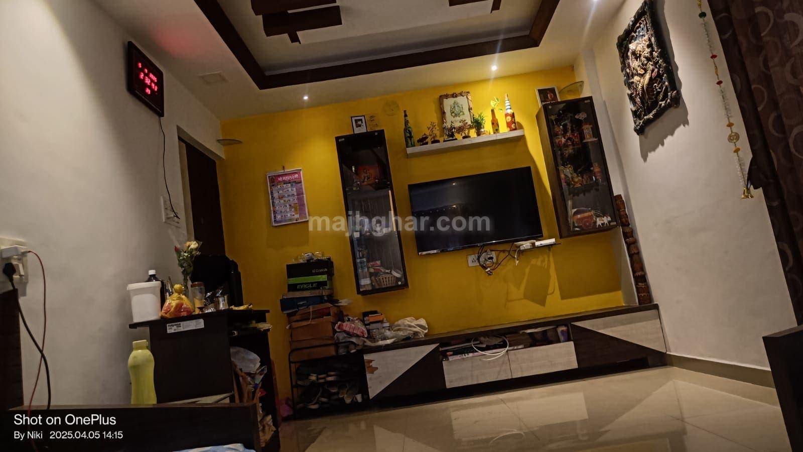 Fully furnished 1bhk flat for sale in ambegaon katraj